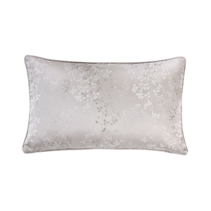 Melody Silver Boudoir Cushion (30cm x 50cm)