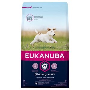 Eukanuba Growing Puppy Small Breed Dog Food (Chicken) 3kg