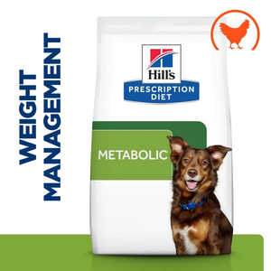 Hills Prescription Diet Metabolic Dry Food for Dogs - Bag Size : 4kg