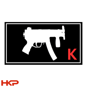 HK MP5K Apparel and Patch Collection - K Series Hats, Patches, and Shirts - V1