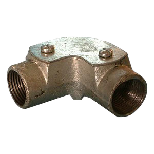 CF25IEG Galvanised Steel Inspection Elbow 25mm