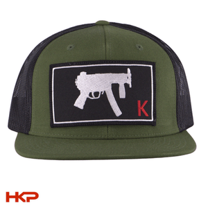 HK MP5K Patch Hat - Olive and Black - V1