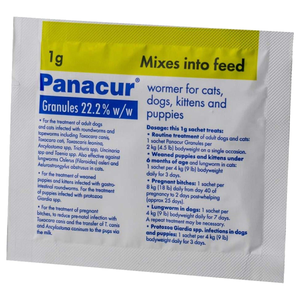 Panacur Wormer Granules 1g