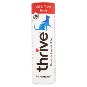 Thrive 100% Natural Cat Treats (Tuna) - Pot Size : 180g Maxi Tube