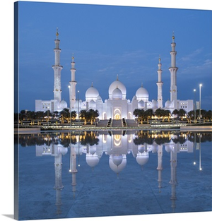 Sheikh Zayed Bin Sultan Al Nahyan Mosque, Abu Dhabi, United Arab Emirates, UAE