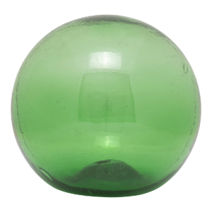 Green Glass Fisherman’s Float, C. 1900