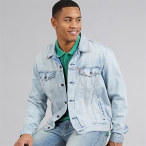 Levi's Mens Trucker Jacket Build A House
