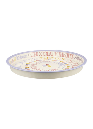 Easter Toast Round Tin Tray