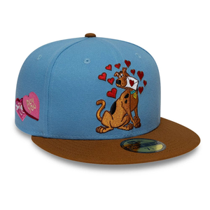 Scooby Doo Heart Pastel Blue 59FIFTY Fitted Cap
