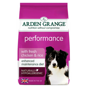 Arden Grange Performance Adult Dog Dry Food (Chicken & Rice) 12kg