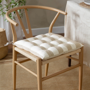 Hayle 40x40cm Seat Pad Pair - Natural
