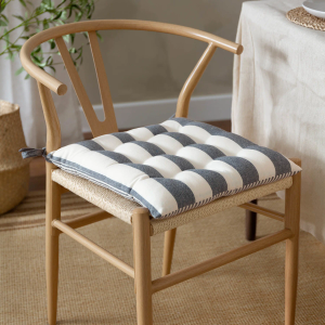 Hayle 40x40cm Seat Pad Pair - Navy