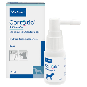 Cortotic 0.584mg/ml Ear Spray Solution for Dogs 16ml