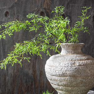 Artificial Fern Branch, Soft Green