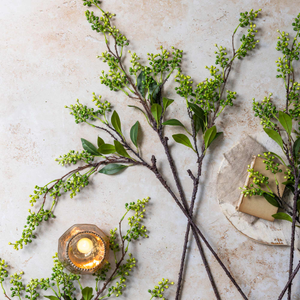 Artificial Viburnum Branch