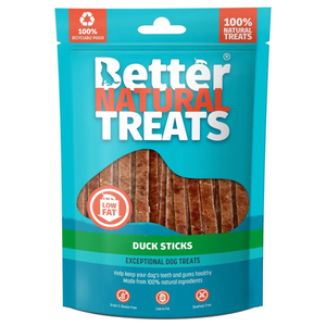 Better Natural Treats Duck Sticks Dog Treats