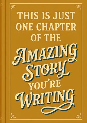 Book Illusrated Typographic Congratulations Card
