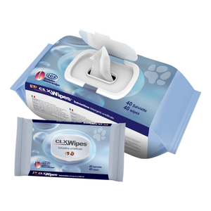 CLX Wet Cleaning Wipes for Cats and Dogs (Pack of 40)