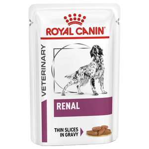 Royal Canin Renal Pouches for Dogs - Pack Size : 48 x 100g Pouches