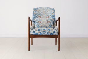Chair 01 - Armchair - Linen - Morris & Co Blackthorn - Mineral