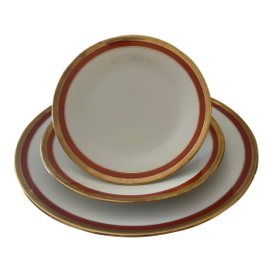 1980s Richard Ginori “Palermo Rust” Full China Set – 61 Pieces