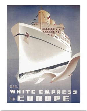 Vintage Cruise Ship Posters I