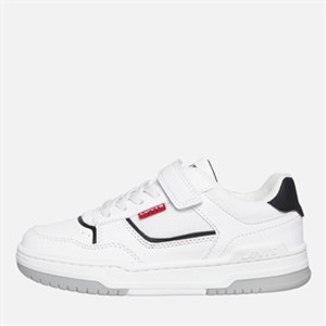 Levi's Boys John Ser Trainers White/Black White/ Black