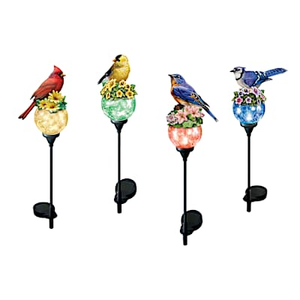 Songbird Splendor Path Light Sculpture Collection