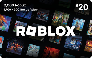 Roblox £20 Gift Card - 2,000 Robux