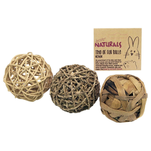 Rosewood Naturals Trio of Fun Balls (Medium)