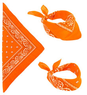 Orange Bandana