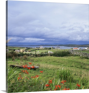 Landscape near Ardara, County Donegal, Ulster, Eire (Republic of Ireland)
