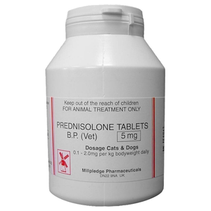 Prednisolone 5mg Tablets (Vet)