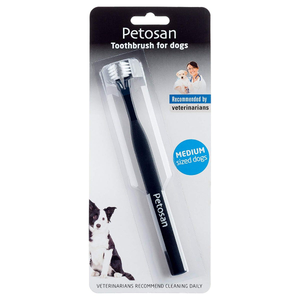 Petosan Double Headed Toothbrush for Dogs - Size : Small Dog