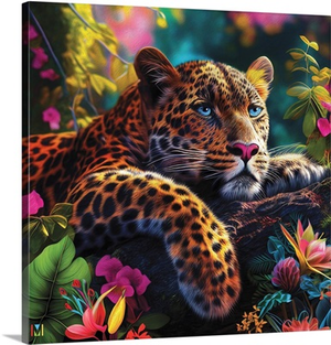 Reclining Leopard