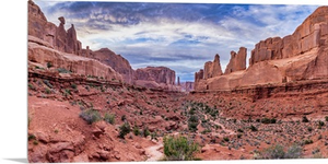 Park Avenue In Arches National Park