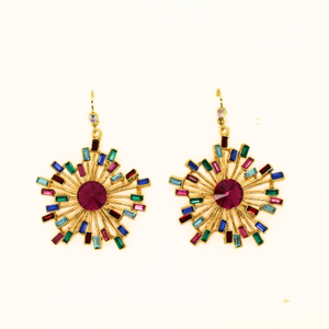 Crystal Kaleidoscope Earrings