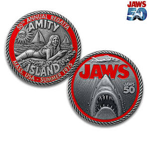 JAWS 50th Anniversary Challenge Coin Collection