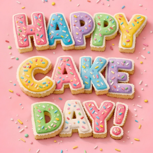 Moonpig Happy Cake Day Birthday Card