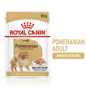Royal Canin Pomeranian Adult Wet Dog Food Pouches - Pack Size : 12 x 85g Pouches