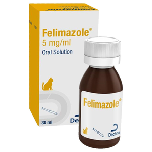 Felimazole 5mg/ml Oral Solution for Cats - Bottle Size : 30ml