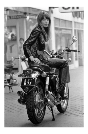 Francoise Hardy, Silver Gelatin Fibre Print, 1969