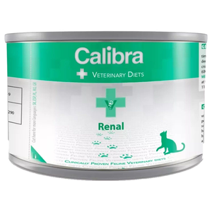 Calibra Veterinary Diet Renal Wet Cat Food - Pack Size : 6 x 200g Cans