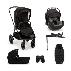 Nuna Triv LX (ARRA Flex) Travel System - Caviar