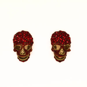 Bright Skull Studs