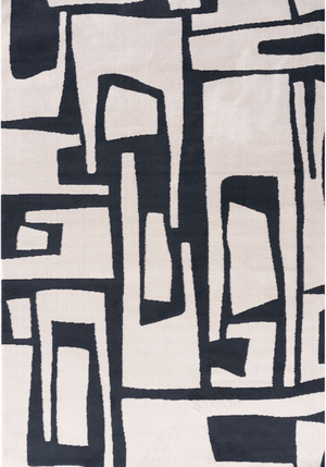 Loft Abstract Blue Rug