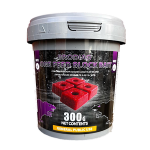 Brodiag Rat and Mouse Poison Blocks 300gm (Single Feed)