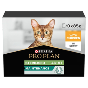 Purina Pro Plan Sterilised Maintenance Adult Cat Wet Food (Chicken)