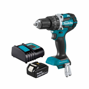 Makita DHP487SF 18V LXT Brushless Combi Drill Kit with 1× 3.0Ah Battery and SD Charger