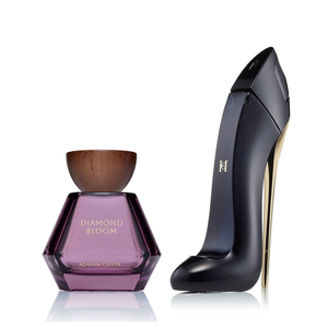 Diamond Bloom by Adrian Costa and Good Girl by Carolina Herrera